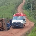 grave acidente no interior do municipio de Turvo Paraná
